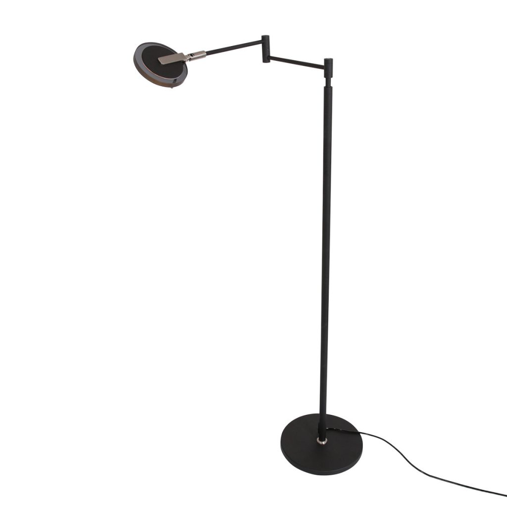 Staande LED leeslamp rookglas Steinhauer Turound - Afbeelding 2