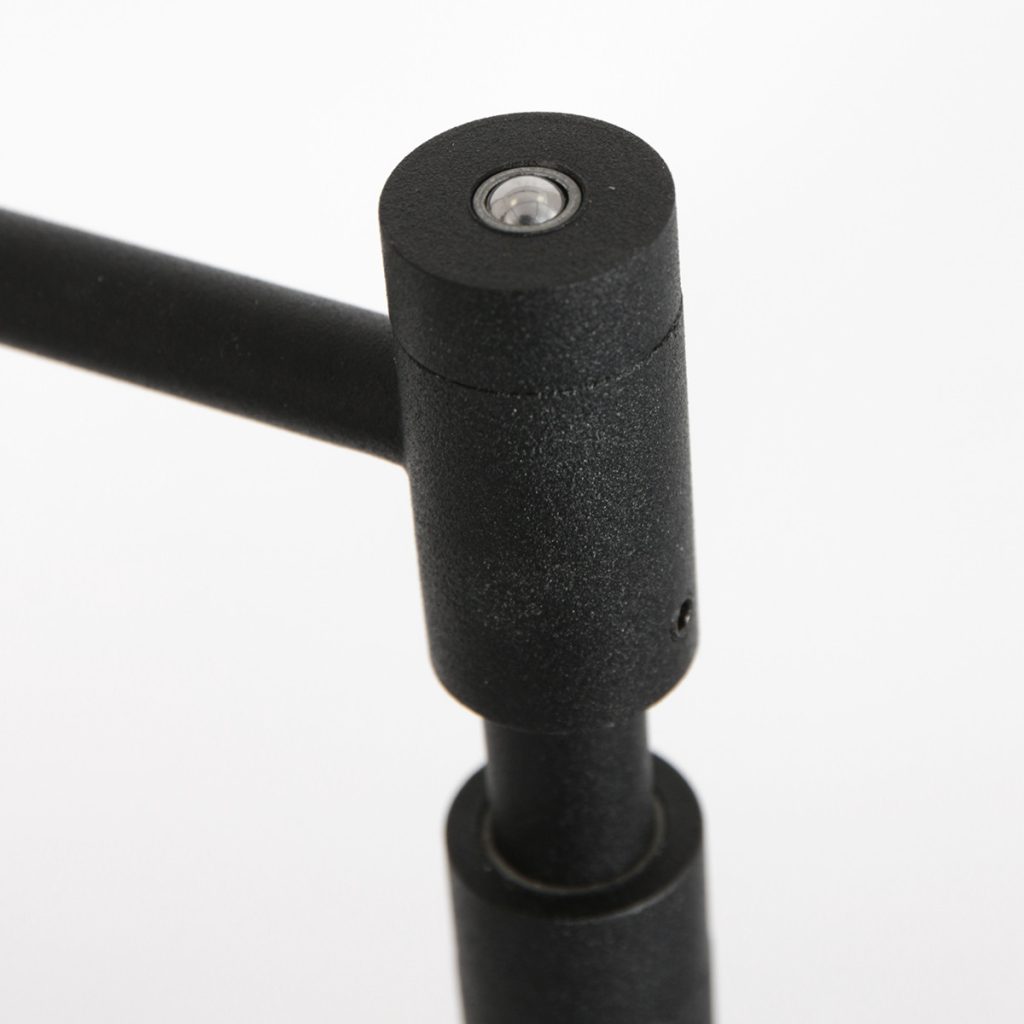 Staande LED leeslamp rookglas Steinhauer Turound - Afbeelding 4