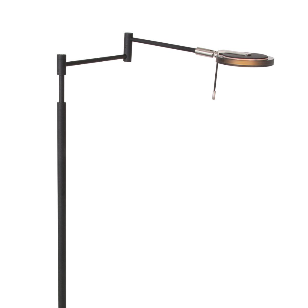 Staande LED leeslamp rookglas Steinhauer Turound - Afbeelding 9