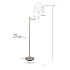 mexlite-vloerlamp-bella-staal-metaalstof-leeslamp-e27-5894st-1