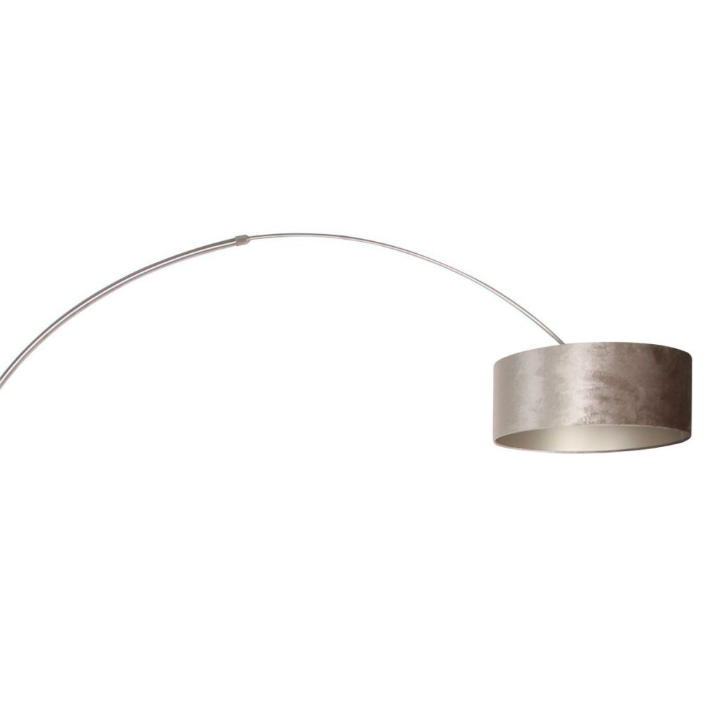 Stalen booglamp met zilveren lampenkap Steinhauer Sparkled light - Afbeelding 15