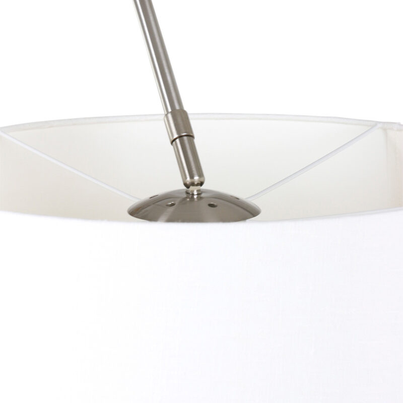 Moderne metalen vloerlamp staal Steinhauer Sparkled light - Afbeelding 15