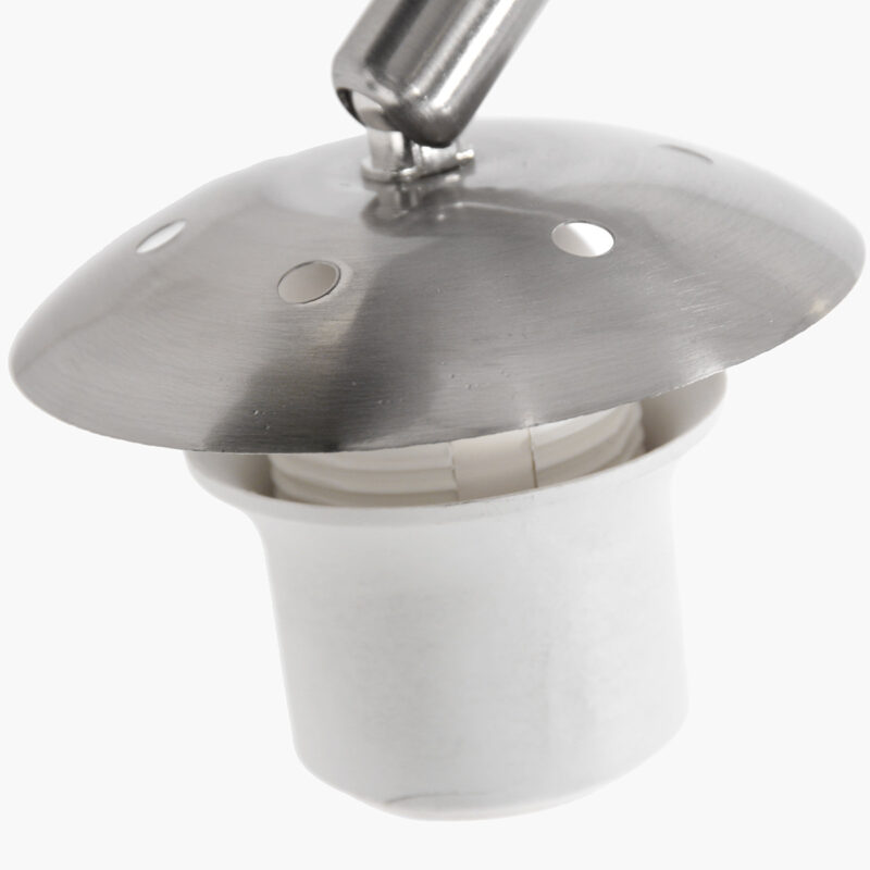 Moderne metalen vloerlamp staal Steinhauer Sparkled light - Afbeelding 5