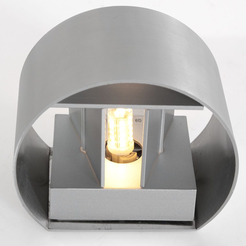 Stalen halfronde wandlamp Steinhauer Muro - Afbeelding 11