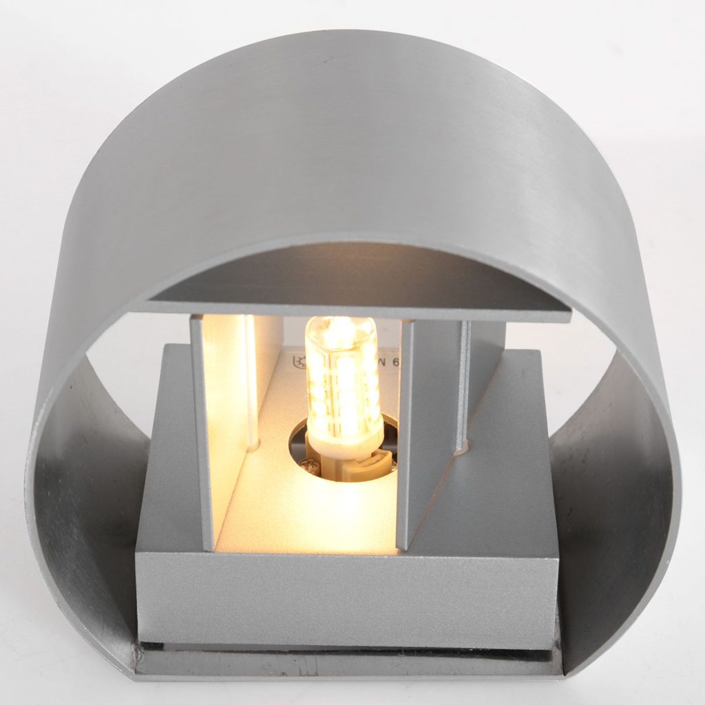 Stalen halfronde wandlamp Steinhauer Muro - Afbeelding 12
