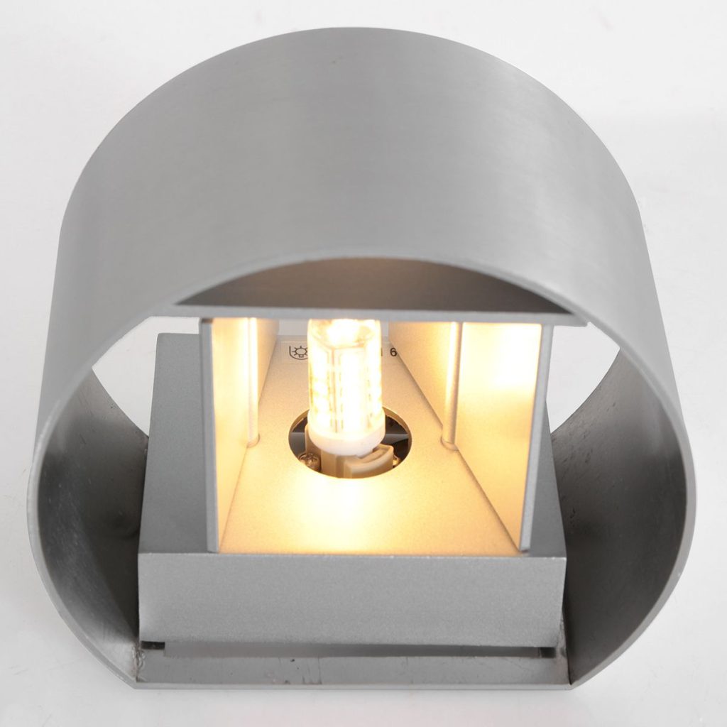 Stalen halfronde wandlamp Steinhauer Muro - Afbeelding 13
