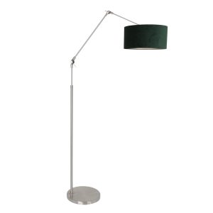 stalen-knikarm-vloerlamp-steinhauer-prestige-chic-8103st