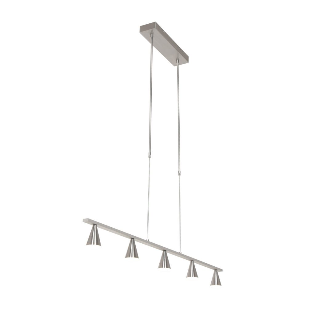 stalen-led-hanglamp-met-5-kapjes-steinhauer-vortex-3066st-1
