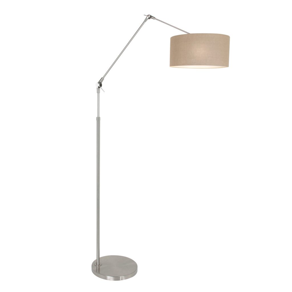 Stalen staande lamp met knikarm Steinhauer Prestige chic - Afbeelding 2