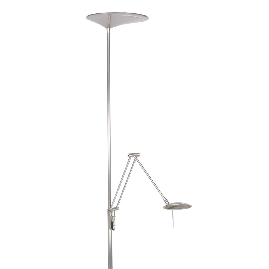 Stalen uplight met leeslamp Steinhauer Zodiac led - Afbeelding 18