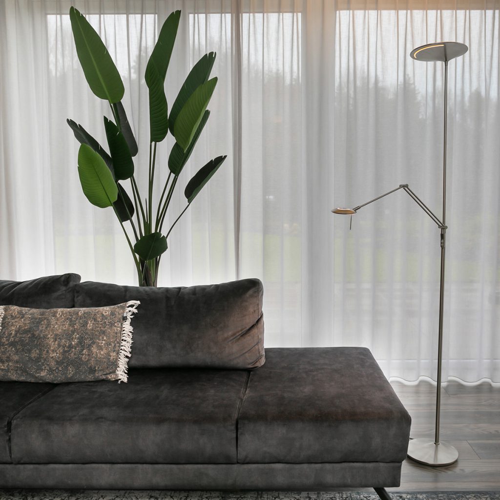 Stalen uplight met leeslamp Steinhauer Zodiac led - Afbeelding 3