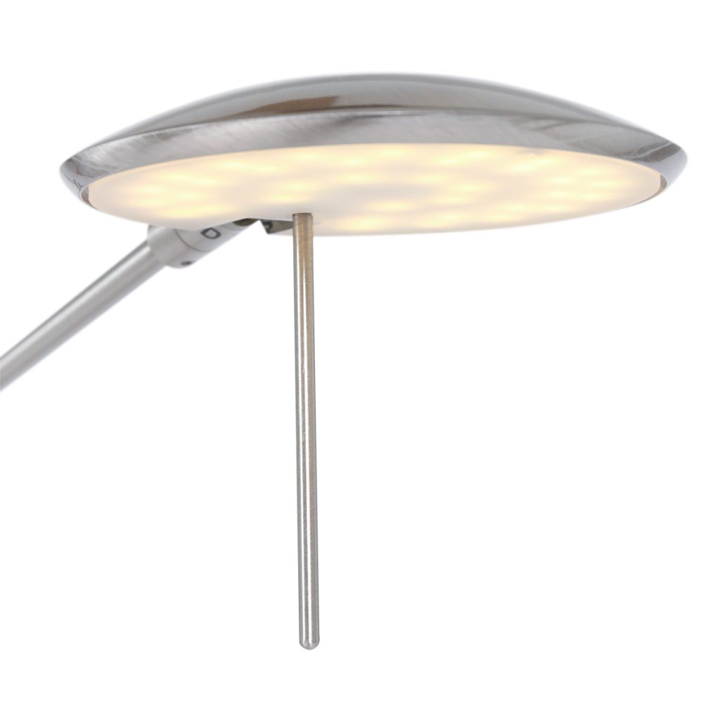 Stalen uplight met leeslamp Steinhauer Zodiac led - Afbeelding 5