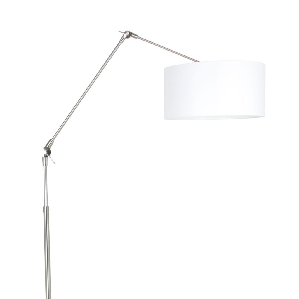Stalen vloerlamp met knikarm Steinhauer Prestige chic - Afbeelding 15