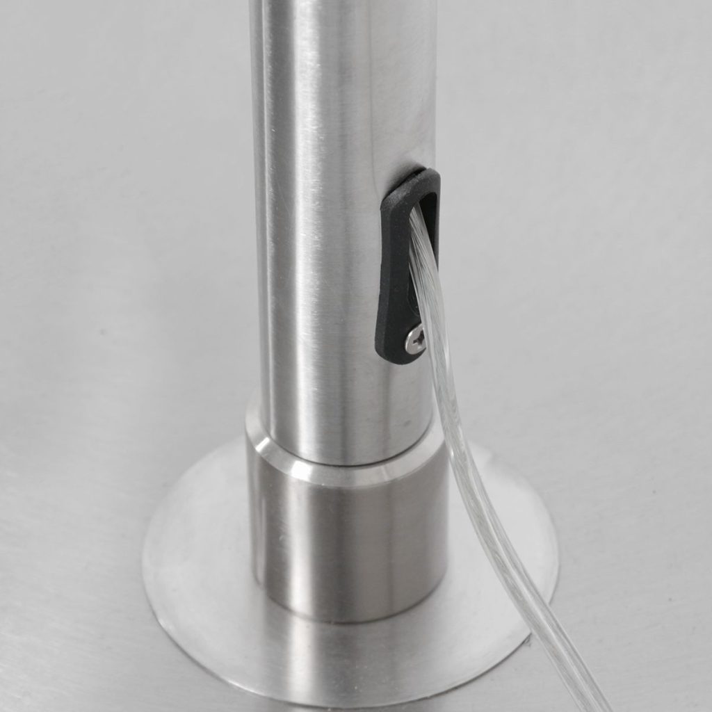 Moderne stalen metalen vloerlamp Steinhauer Sparkled light - Afbeelding 11