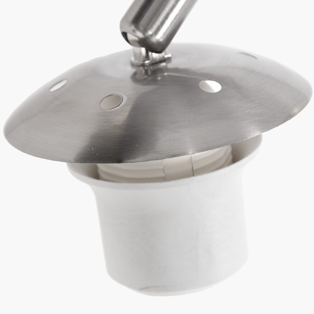 Moderne stalen metalen vloerlamp Steinhauer Sparkled light - Afbeelding 4