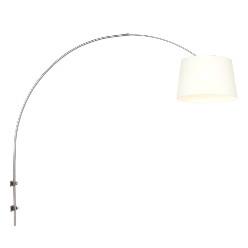 Stalen wandlamp boog Steinhauer Sparkled light - Afbeelding 2