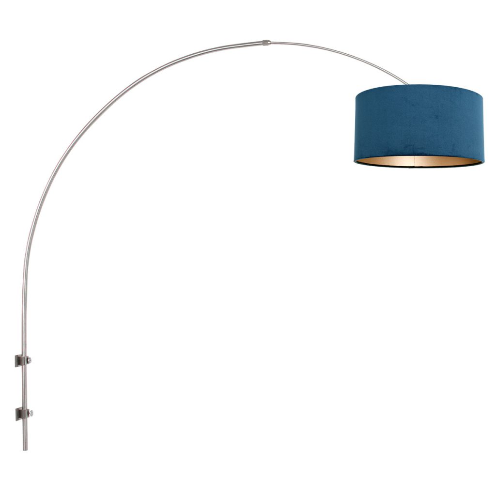 Stalen wandlamp boven eettafel Steinhauer Gramineus - Afbeelding 2