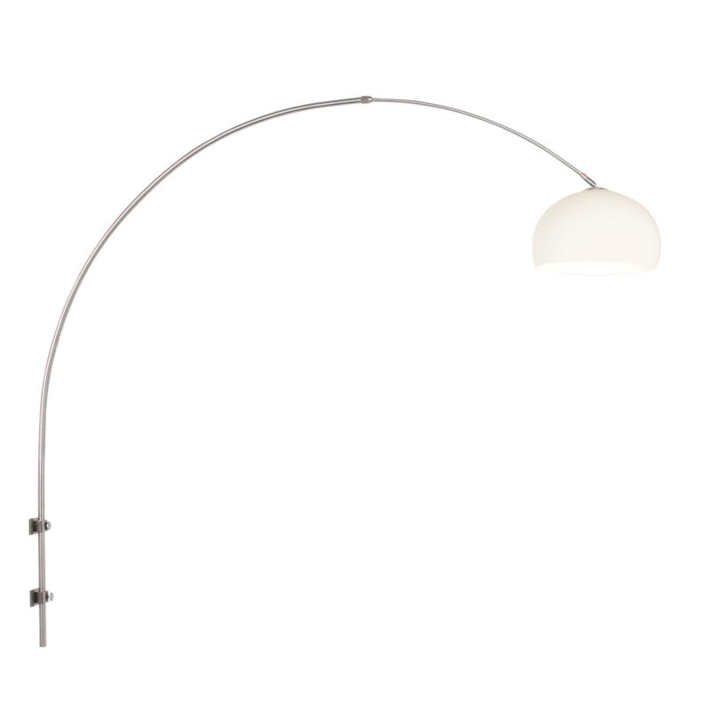 Stalen wandlamp met boog Steinhauer Sparkled light - Afbeelding 2