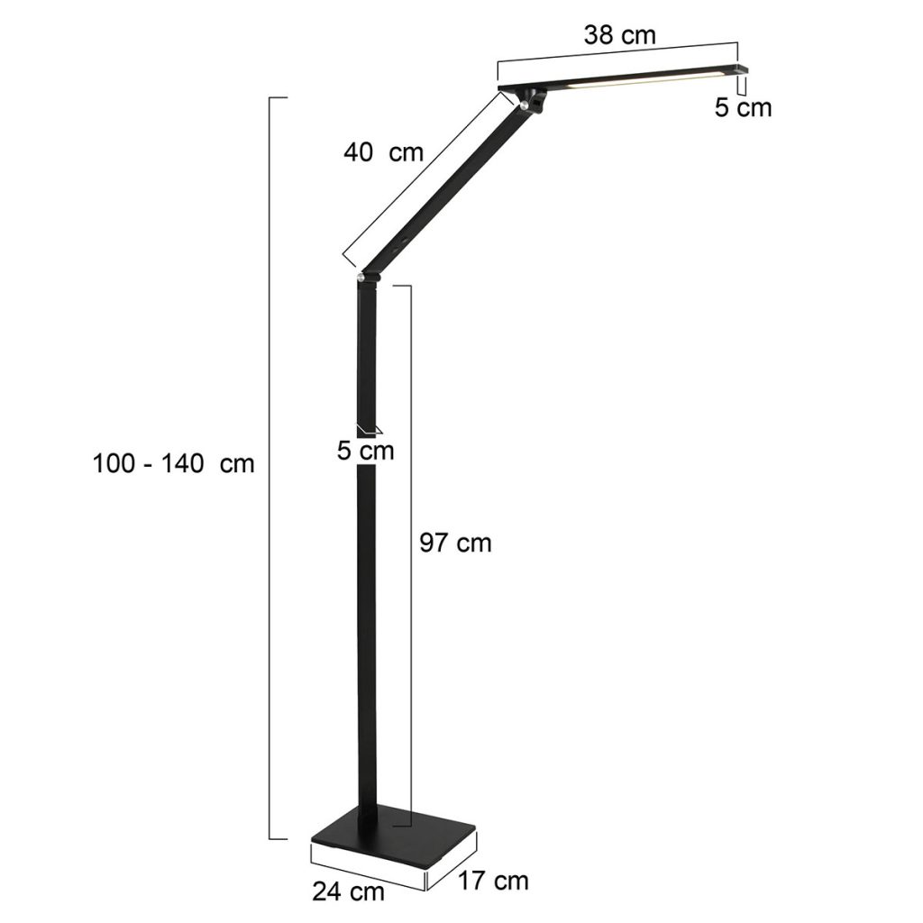 Stijlvolle dimbare leeslamp Steinhauer Serenade led - Afbeelding 8