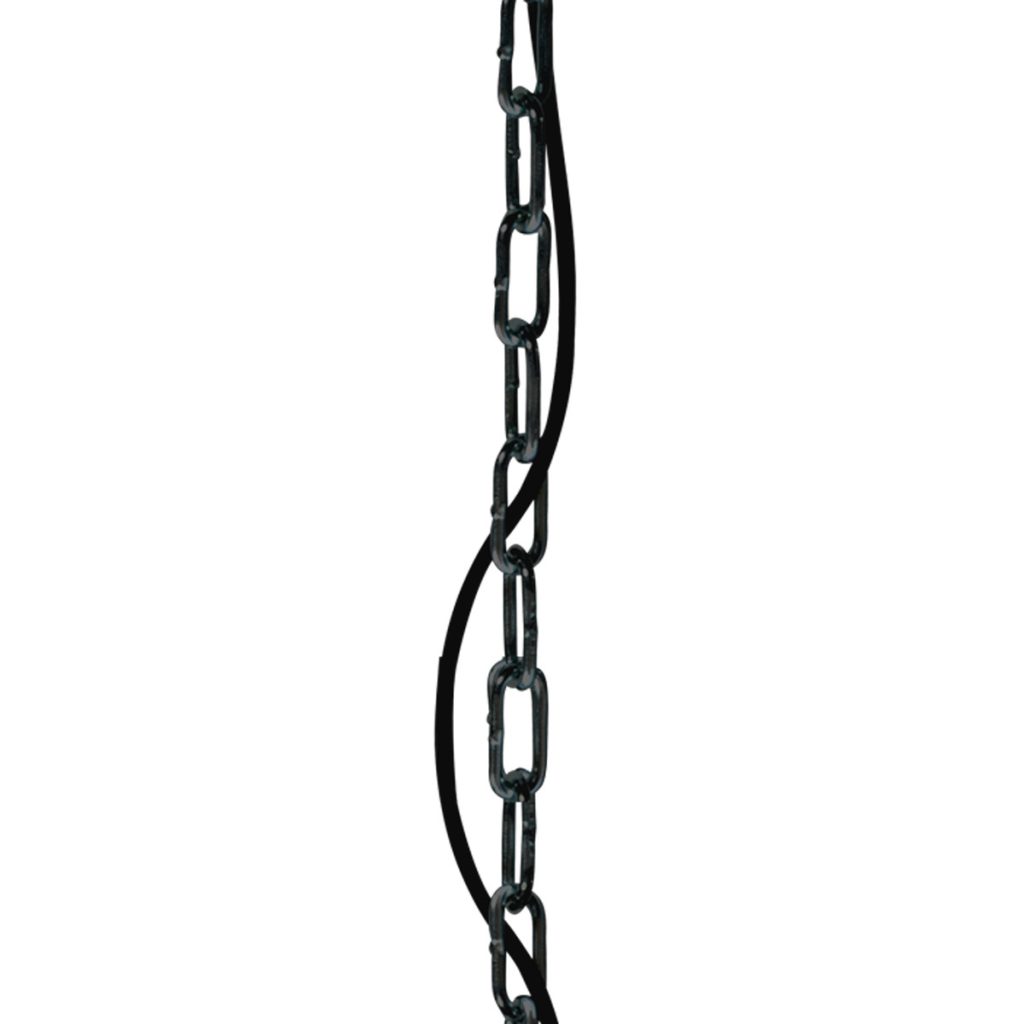 Industriële zwarte metalen hanglamp Steinhauer Semicirkel - Afbeelding 11
