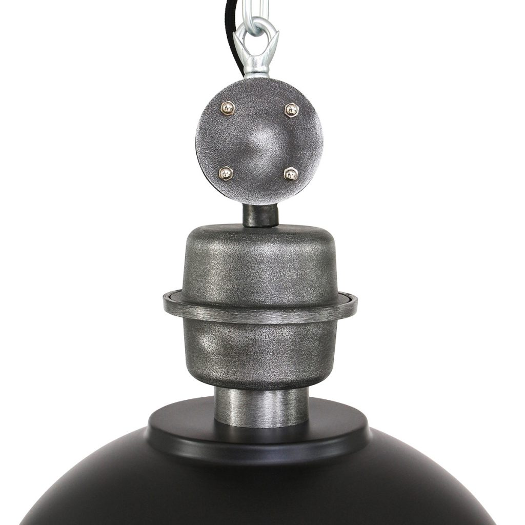 Stoere industriële hanglamp Steinhauer Bikkel - Afbeelding 4