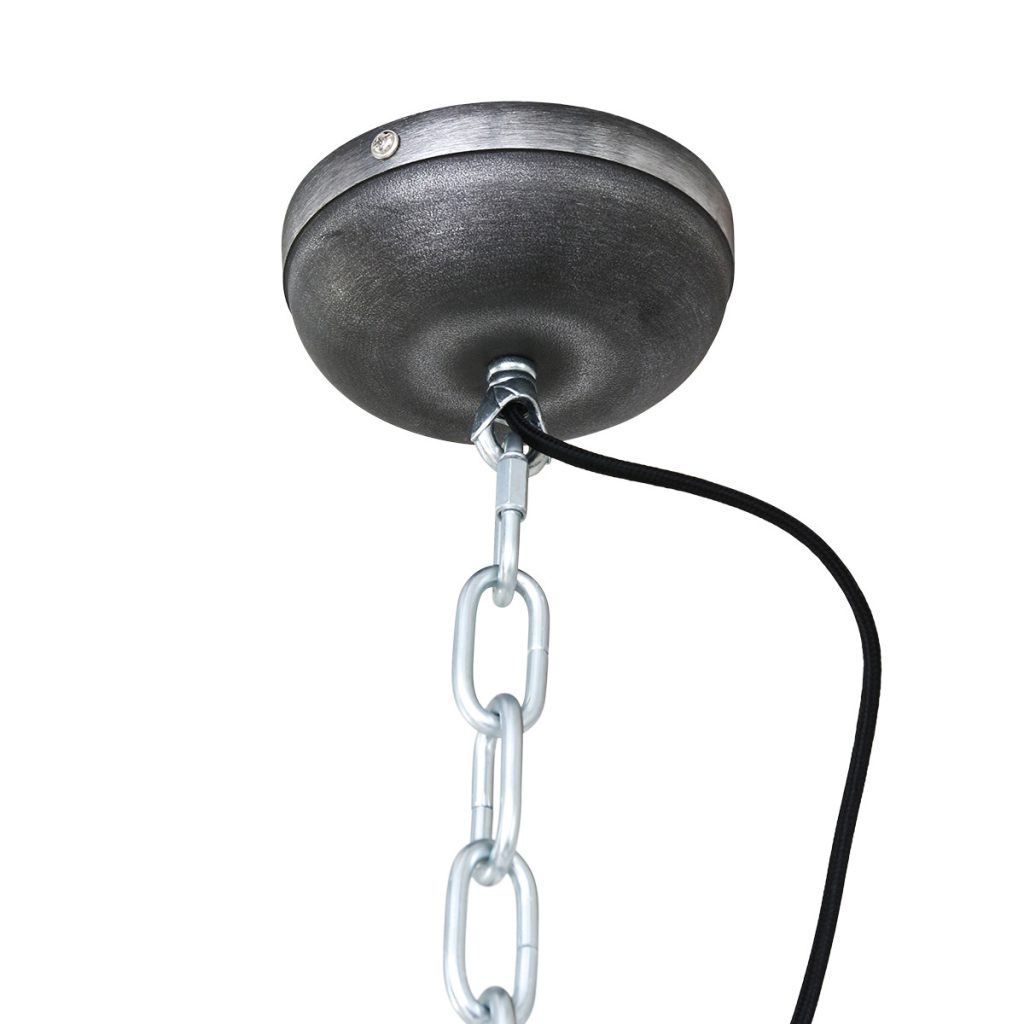 Stoere industriële hanglamp Steinhauer Bikkel - Afbeelding 9