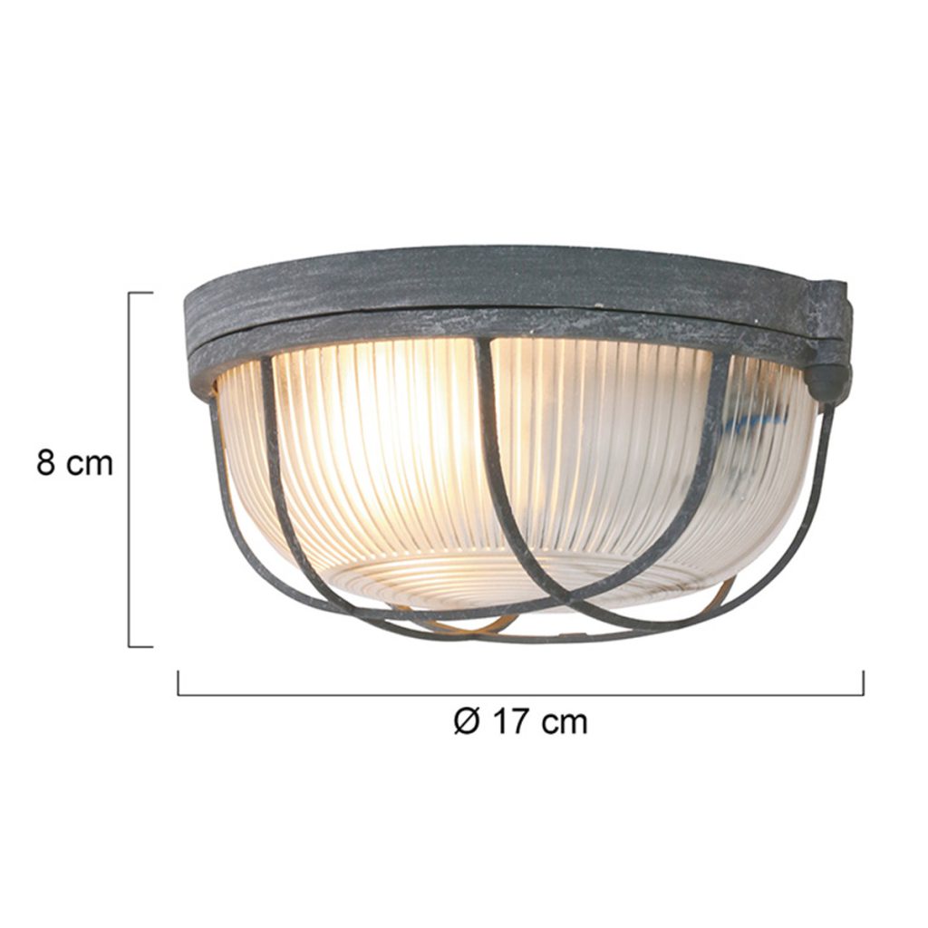 mexlite-plafonniere-lisanne-grijs-glasmetaal-ø17cm-e27-1342gr-1