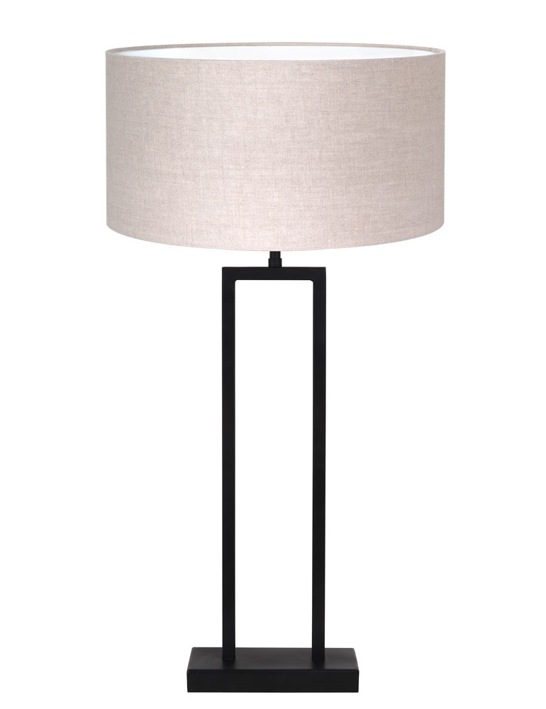 stoere-landelijke-tafellamp-met-bruine-kap-light-living-shiva-zwart-7099zw-1