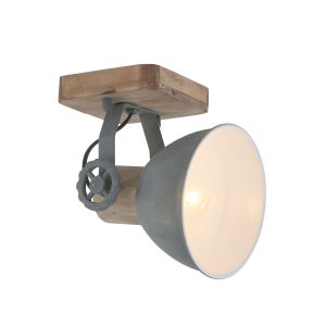mexlite-spot-gearwood-grijs-metaalrubberwood-opbouwspot-e27-7968gr-1