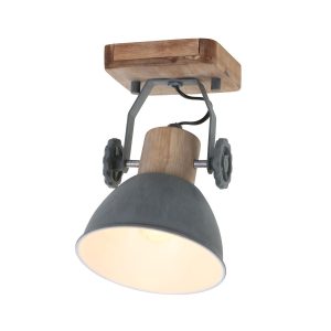 mexlite-spot-gearwood-grijs-metaalrubberwood-opbouwspot-e27-7968gr-1