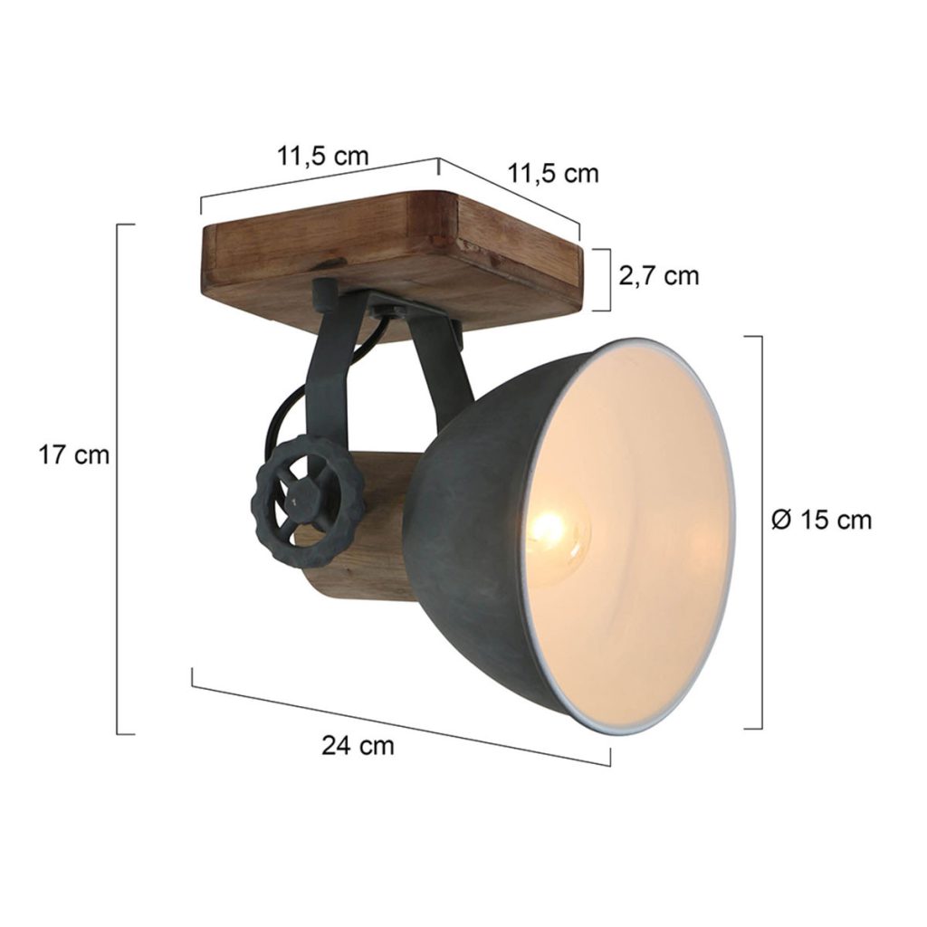mexlite-spot-gearwood-grijs-metaalrubberwood-opbouwspot-e27-7968gr-1