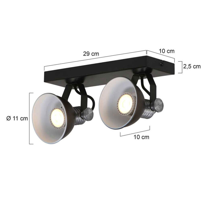 steinhauer-spot-brooklyn-zwart-metaal-opbouwspot-gu10-1534zw-1