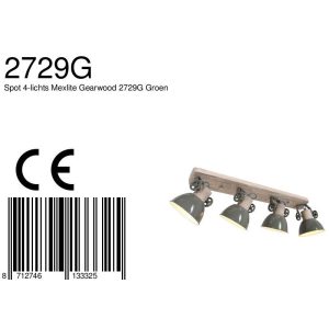 mexlite-spot-gearwood-groen-metaalrubberwood-opbouwspot-e27-2729g-1