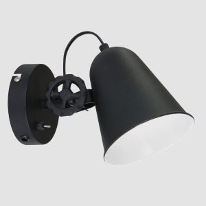 annelighting-wandlamp-dolphin-zwart-metaal-opbouwspot-e27-1323zw--10