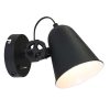 annelighting-wandlamp-dolphin-zwart-metaal-opbouwspot-e27-1323zw-1