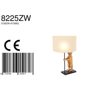 annelighting-tafellamp-animaux-zwart-linnenmetaal-ø30cm-e27-8225zw-1