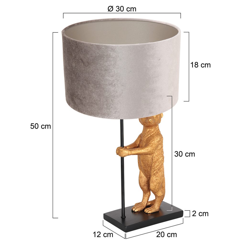 annelighting-tafellamp-animaux-zwart-metaalveloursstof-ø30cm-e27-8227zw-1