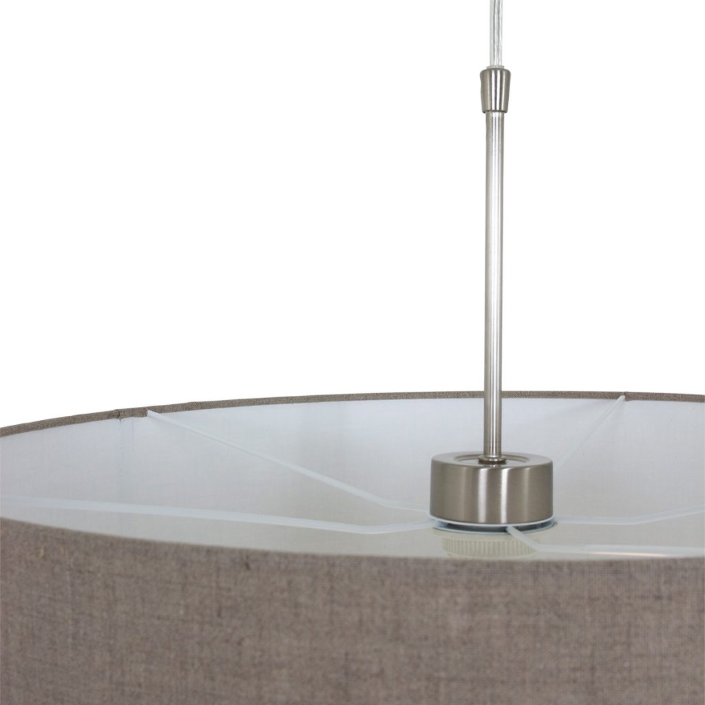 Strakke eenlichts hanglamp met kap Steinhauer Sparkled light - Afbeelding 12
