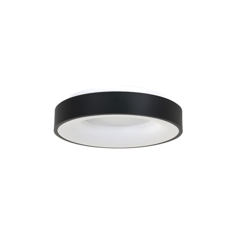 steinhauer-plafonniere-ringlede-zwart-kunststofmetaal-ø30cm-led-3086zw-1