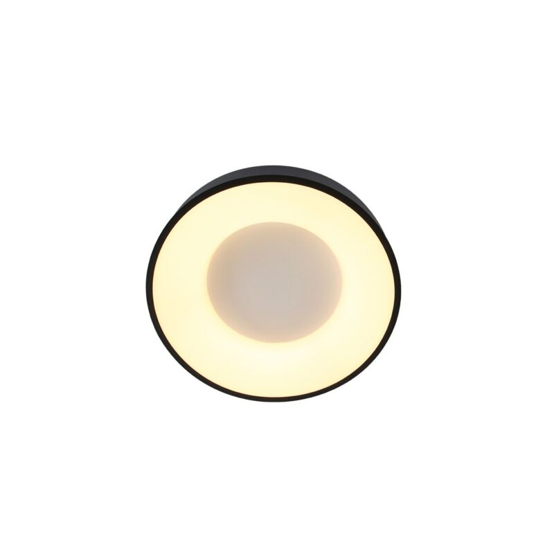 steinhauer-plafonniere-ringlede-zwart-kunststofmetaal-ø30cm-led-3086zw-1