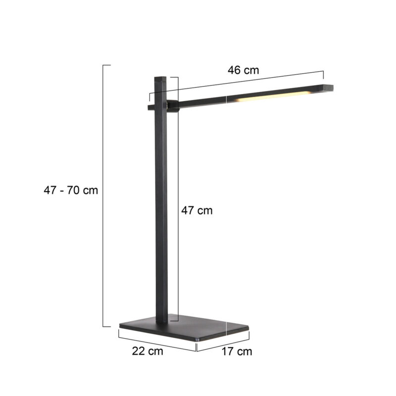 mexlite-tafellamp-stekk-zwart-aluminiumkunststof-bureaulamp-led-2689zw-1