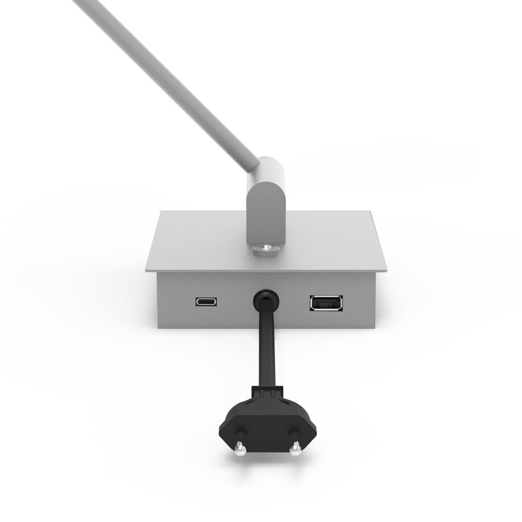 Strakke wandlamp LED staal Steinhauer Retina - Afbeelding 13