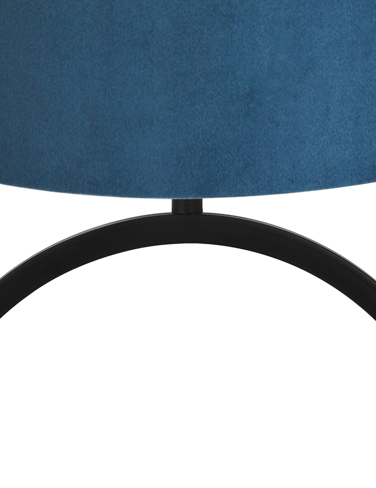 tafellamp-cirkel-met-blauwe-velvet-kap-light-living-liva-zwart-8484zw-2