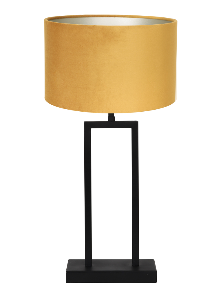tafellamp-met-fluwelen-kap-geel-light-living-shiva-zwart-7090zw-1