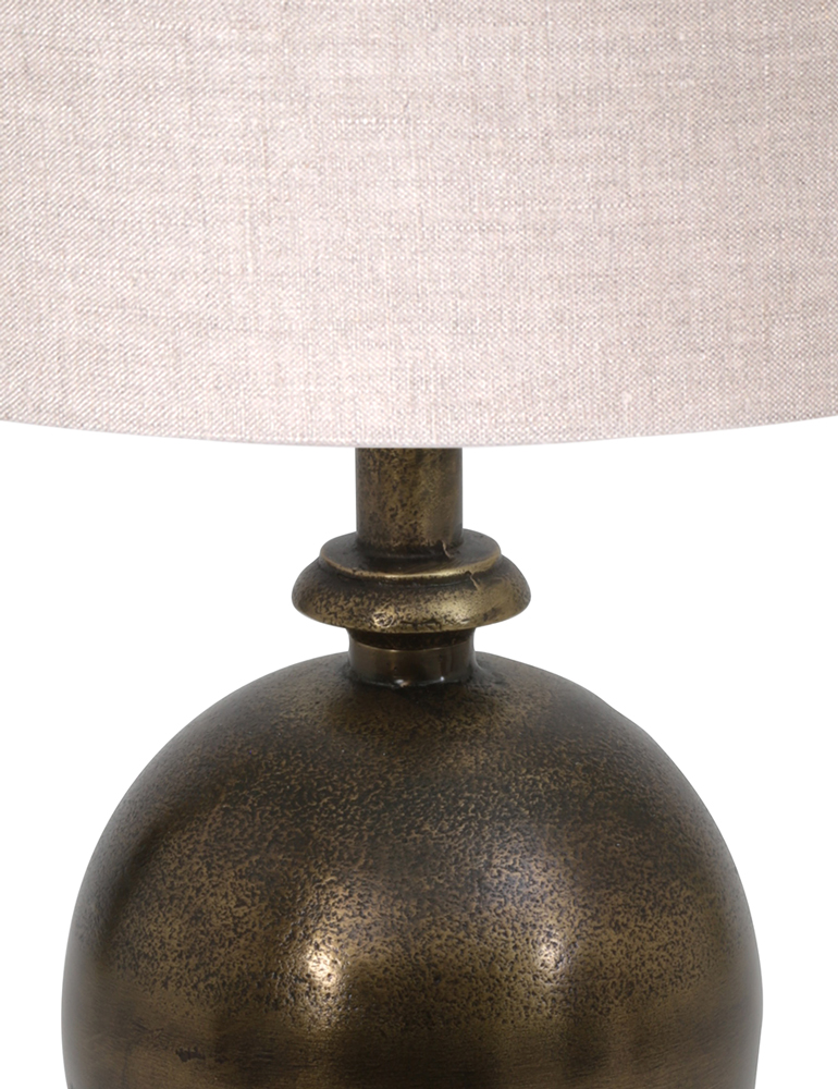 tafellamp-met-gevormde-voet-en-beige-kap-light-living-kalym-brons-7006br-2