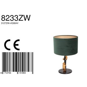 annelighting-tafellamp-animaux-zwart-metaalveloursstof-ø20cm-e27-8233zw-1