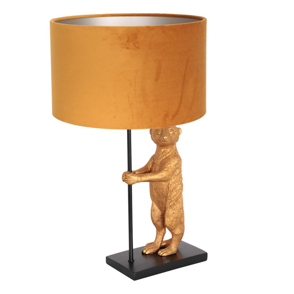 annelighting-tafellamp-animaux-zwart-metaalveloursstof-ø30cm-e27-8228zw-1