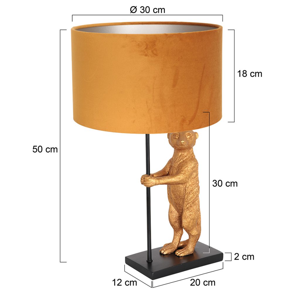 annelighting-tafellamp-animaux-zwart-metaalveloursstof-ø30cm-e27-8228zw-1