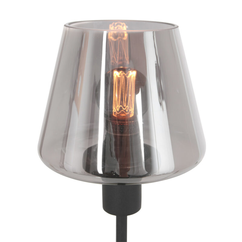 steinhauer-tafellamp-ancilla-zwart-glasmetaal-ø14cm-e14-3102zw-1