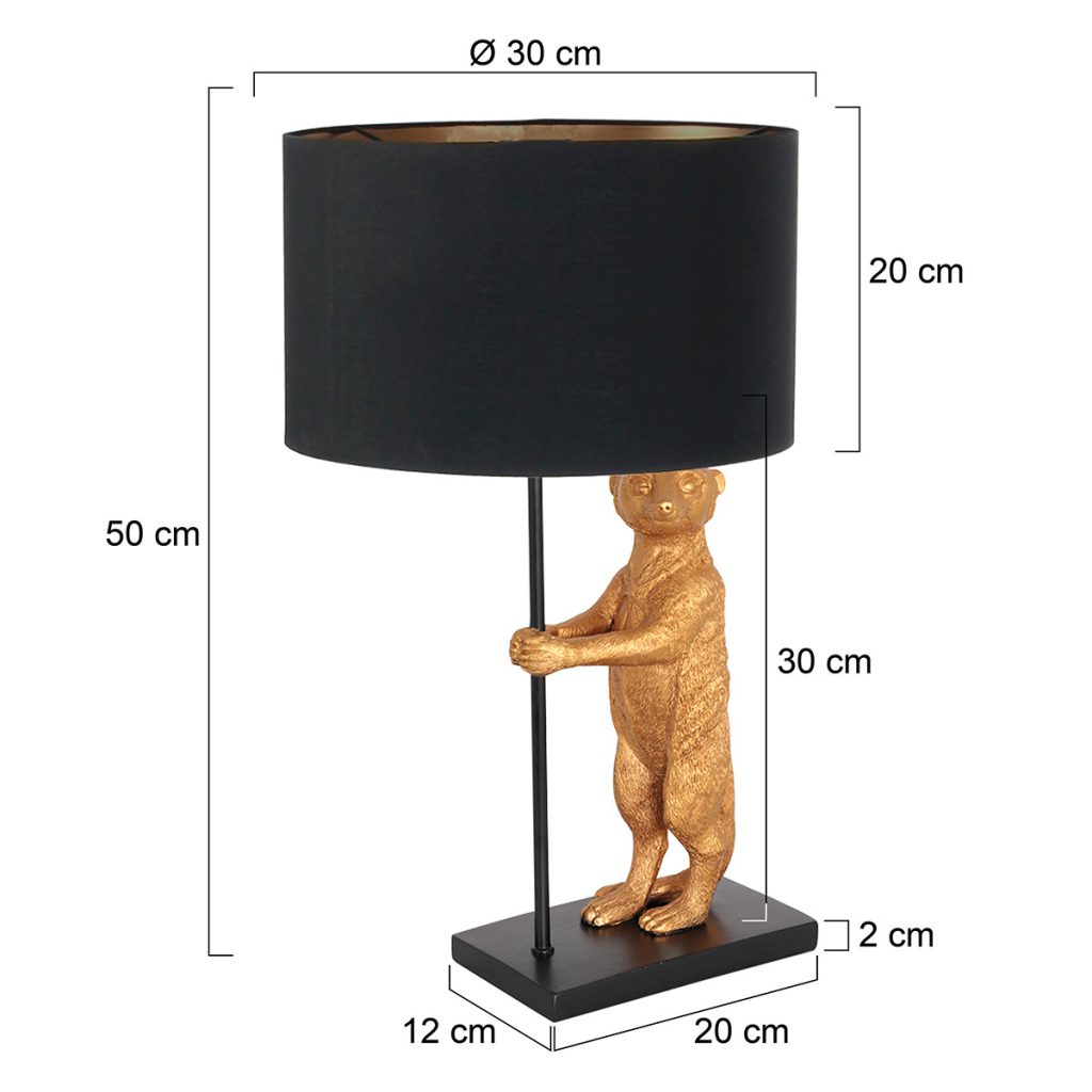 annelighting-tafellamp-animaux-zwart-metaalstof-ø30cm-e27-7202zw-1